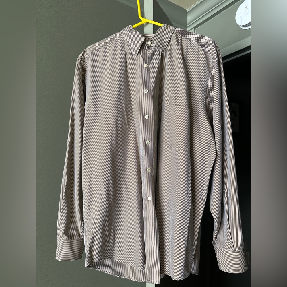 Men's Classic Gray Dress Shirt